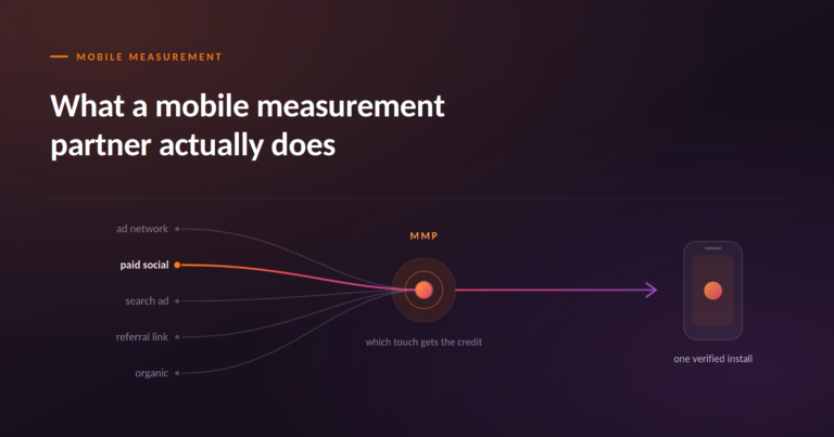 What a mobile measurement partner actually does